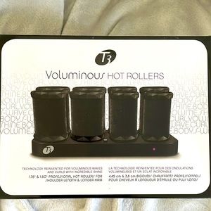 T3 Voluminous Hot Rollers. 8 rollers for curl or wave.
